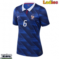 France Eduardo Camavinga #6 Replica Home Shirt Ladies World Cup 2026 Short Sleeve